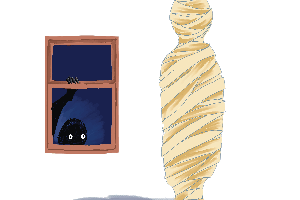 Madame    Chamberlaine    and    The    Tissue    Paper    Mummy