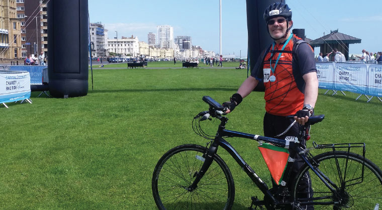 Kidney    Donor    Riding    High