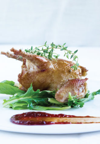 Pan-Seared    Squab