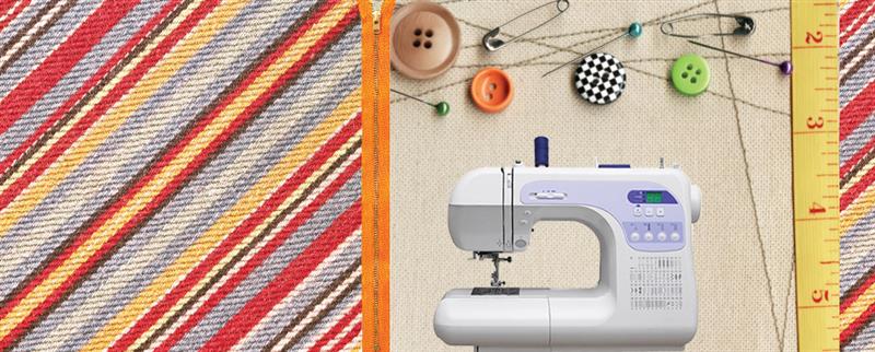 Sew    Easy    with    the    Right    Machine