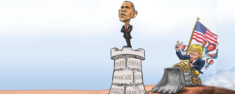 Can    Trump    Topple    Obama’s    Legacy?