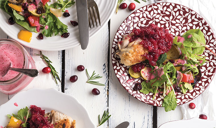 Cran-Raspberry    Chicken