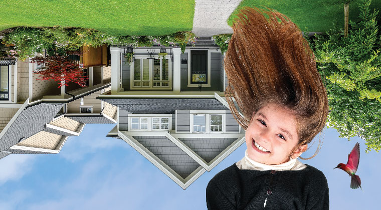 Upside    Down!
