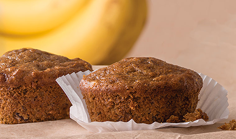 Banana    Pecan    Muffins