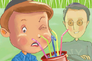 Nonny    Bear    Draws    Straws