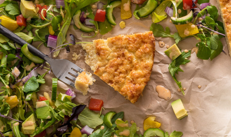 Onion    Cheese    Quiche