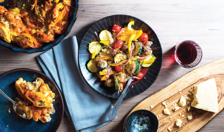 Parmesan    Grilled    Vegetables