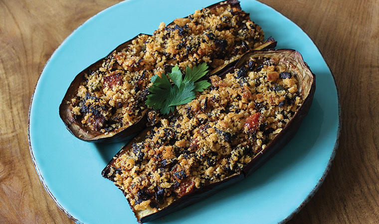 Stuffed    Eggplant
