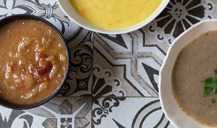 Cheesy    Onion    Tomato    Soup