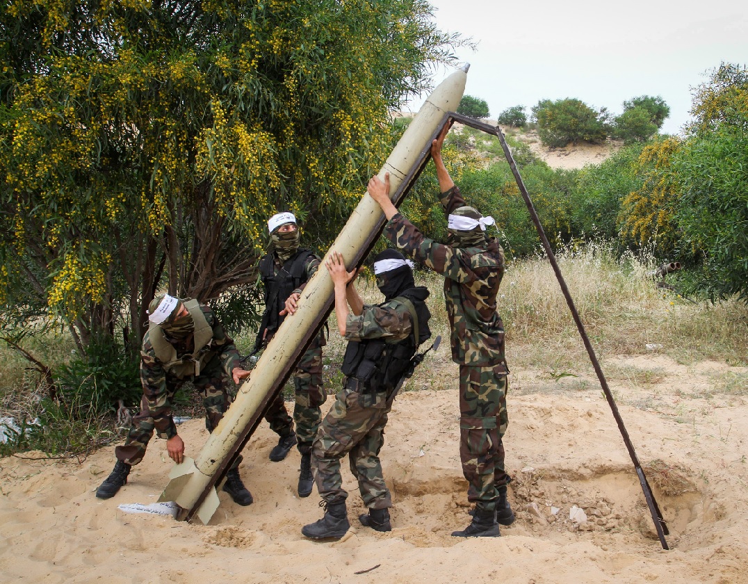 Hamas    and    Israel    Square    Off