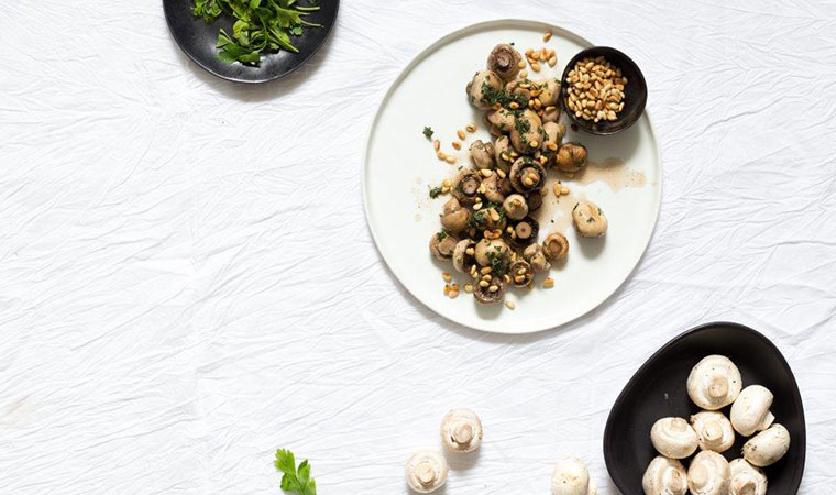 Mushroom-Parsley    Salad