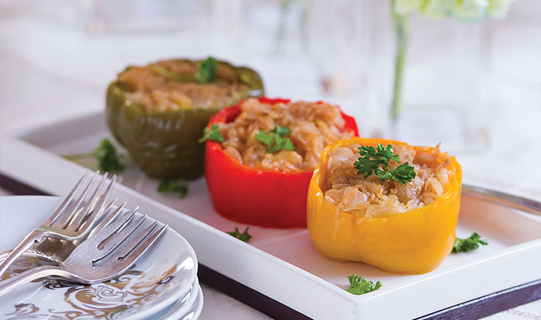 Vegetable    Stuffed    Peppers