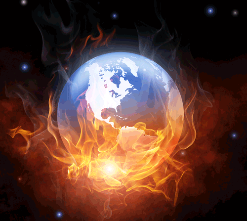 A    Man    in    Flames    Ignites    a    World