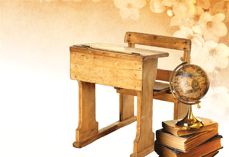 The    World    in    a    Room:    School    Days    of    the    Past