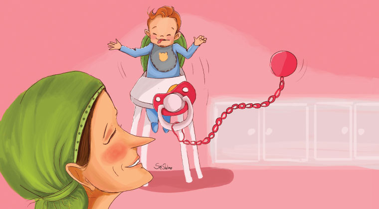 Madame Chamberlaine: The Catapulting Pacifier