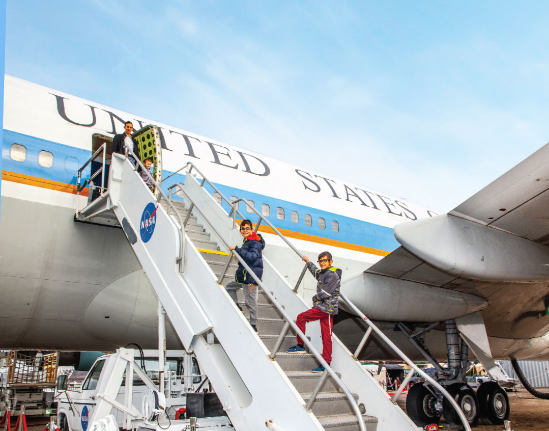Flying with the President