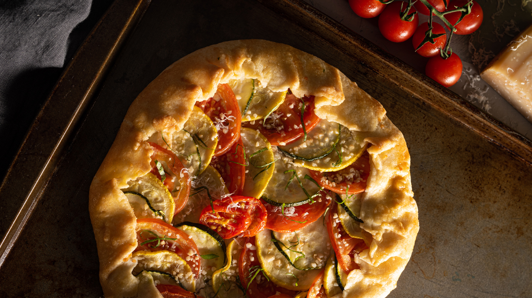Savory Tomato Galette 