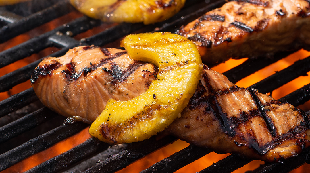 Sweet And Tangy Barbecue Salmon 