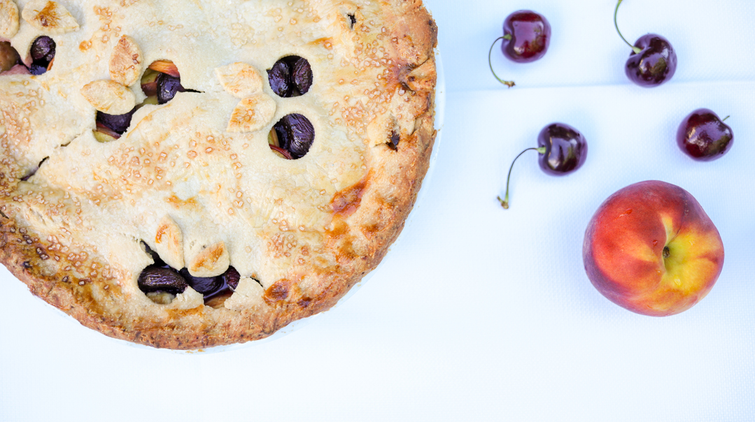 Cherry Peach Pie