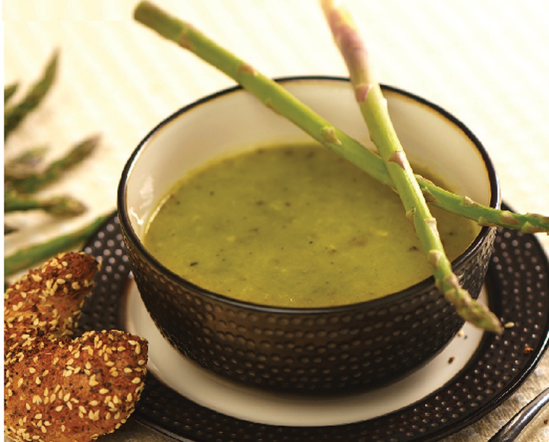 CREAMY ASPARAGUS SOUP  