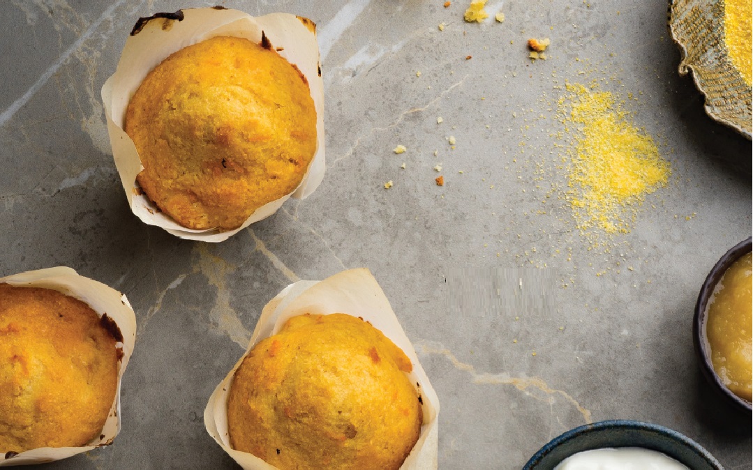 Orange-Infused Corn Muffins
