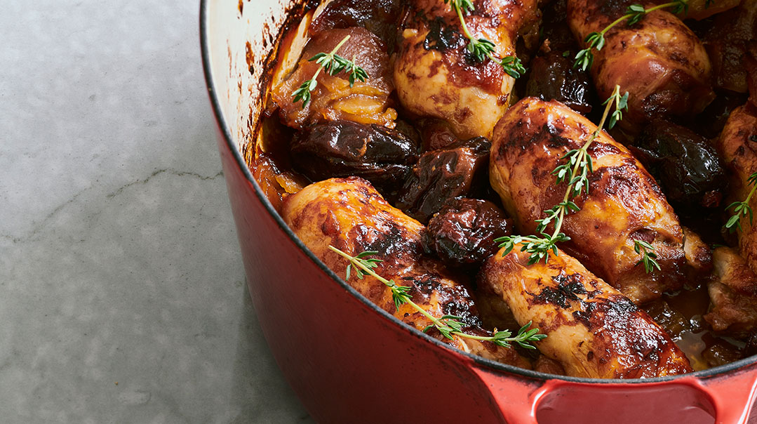 Smoky and Sweet Chicken Capon Dinner