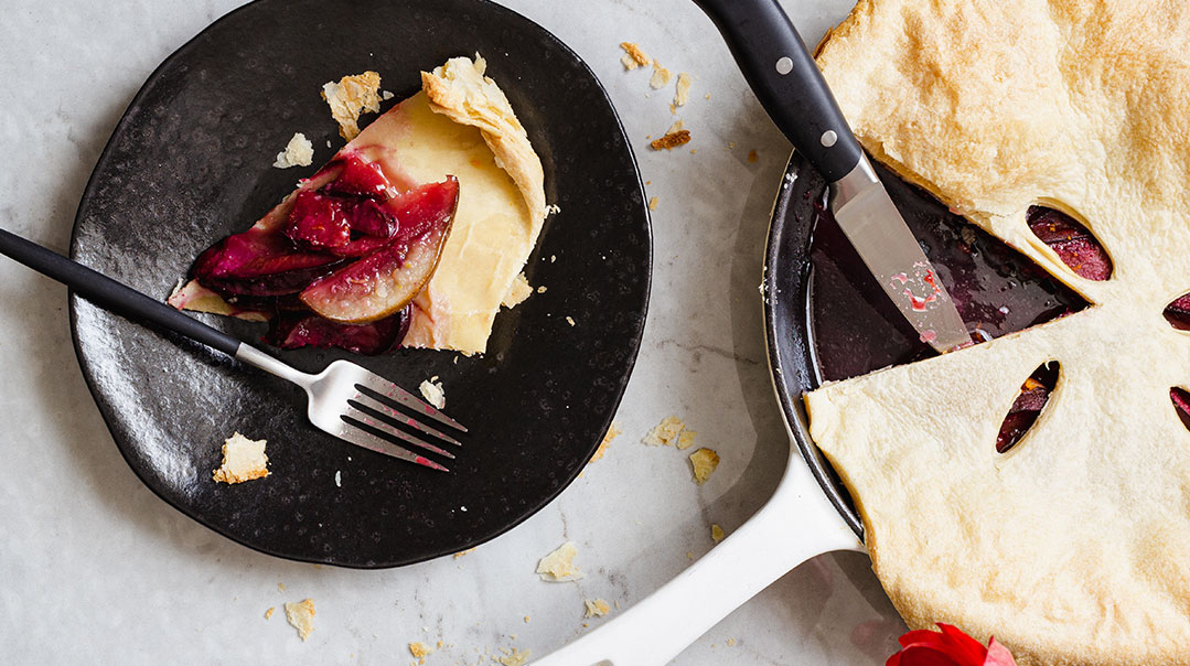 Upside-down Fruit Tart 