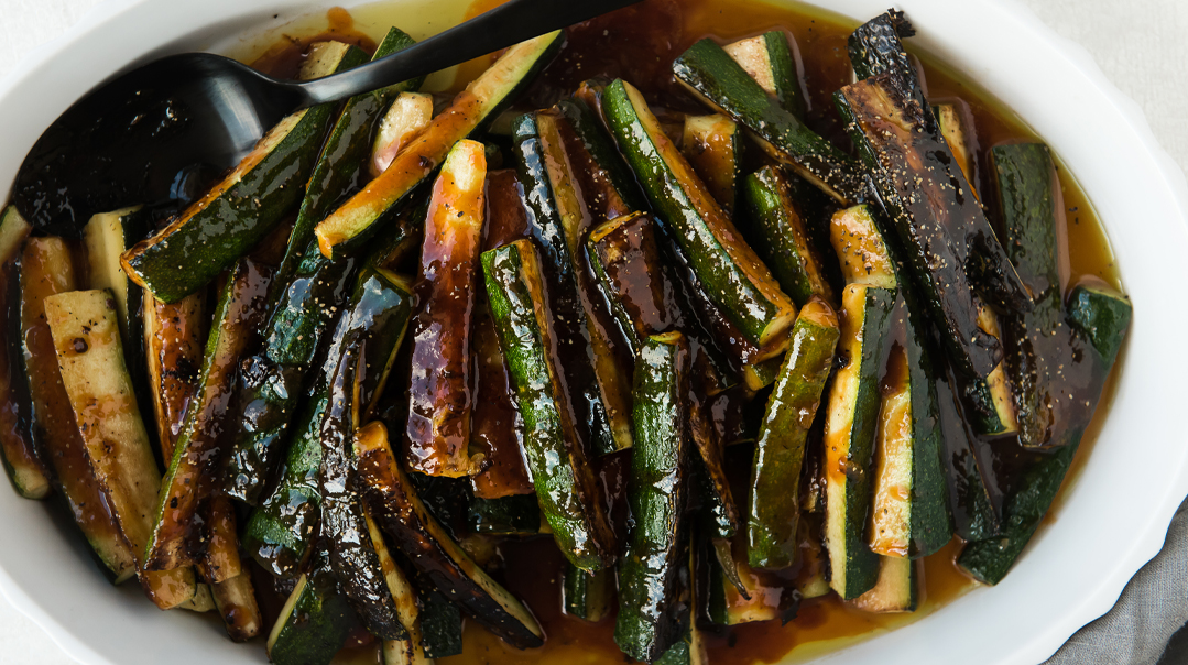 Sweet-and-Sour Zucchini Spears 