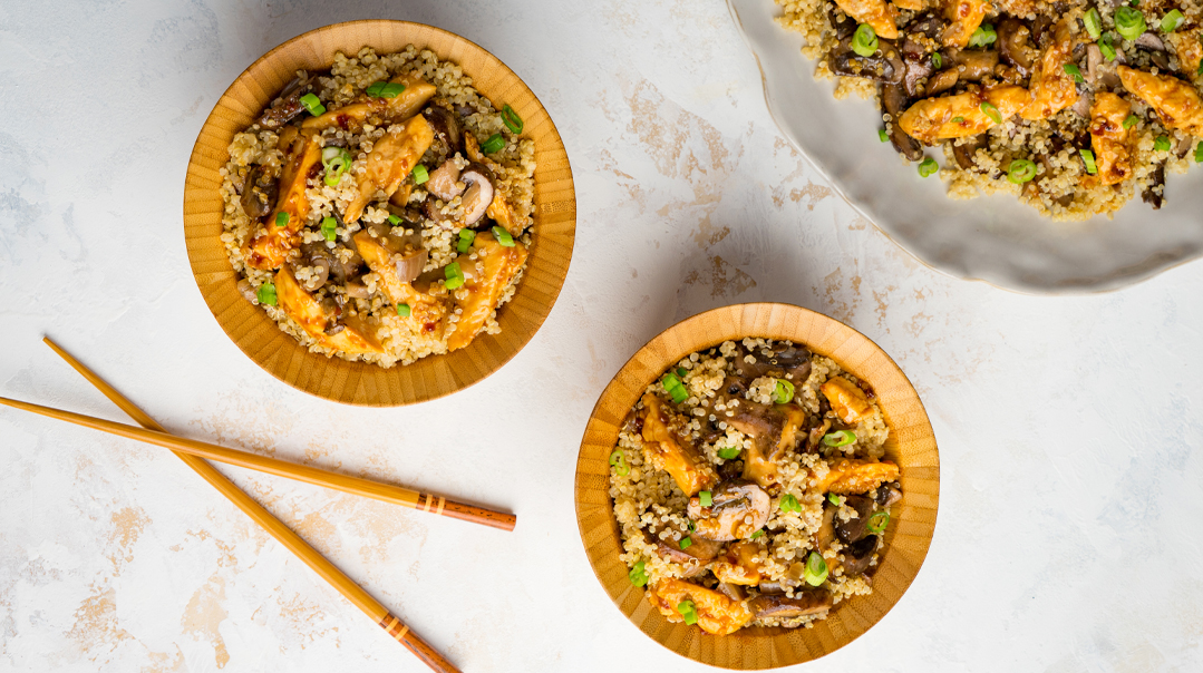 Teriyaki Quinoa Chicken 