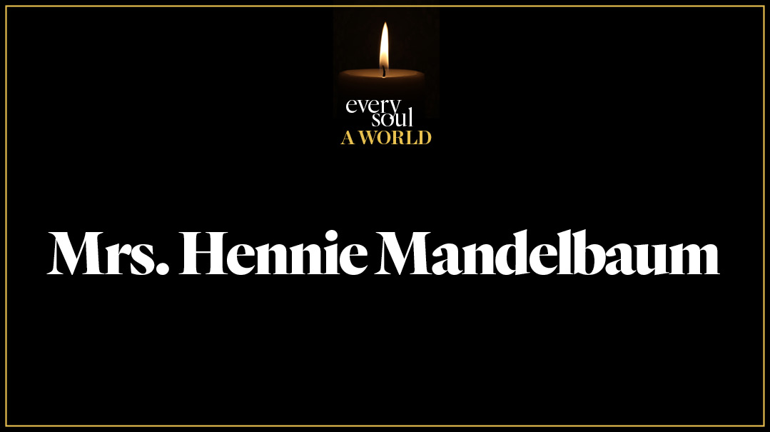 Mrs. Hennie Mandelbaum