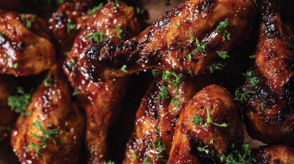 Perfectly Grilled Drumsticks