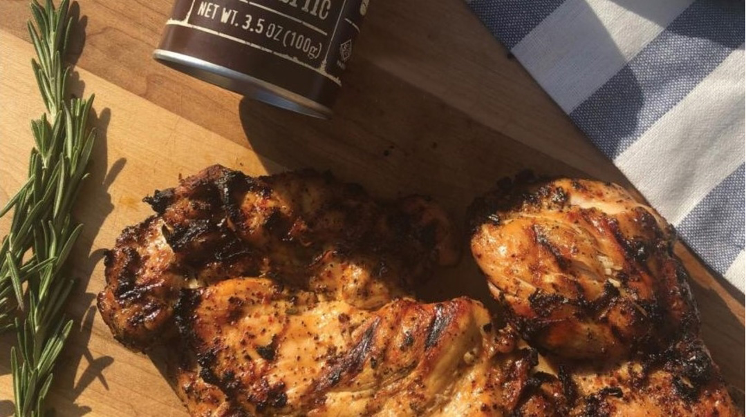 Coffee-Rub Maple Grilled Chicken
