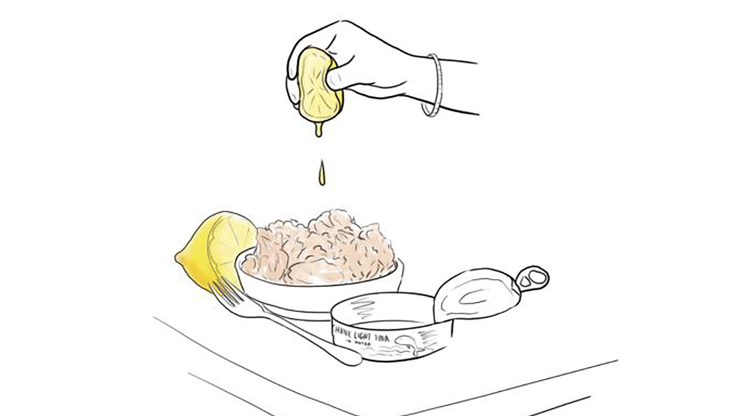 What's your trick to tuna fish?