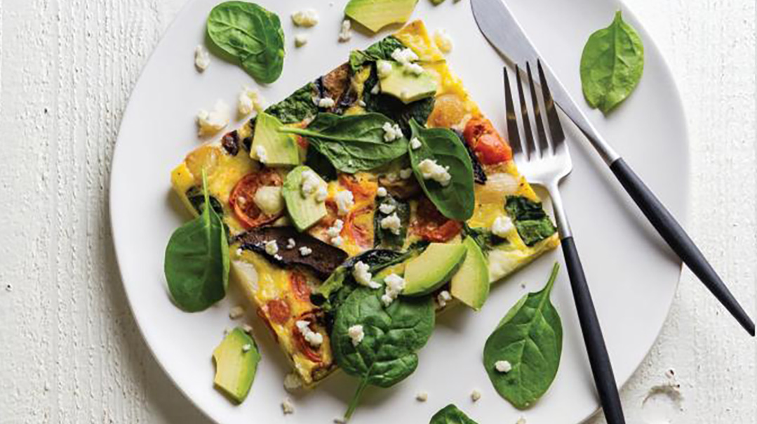 Sheet-Pan Pesto Frittata