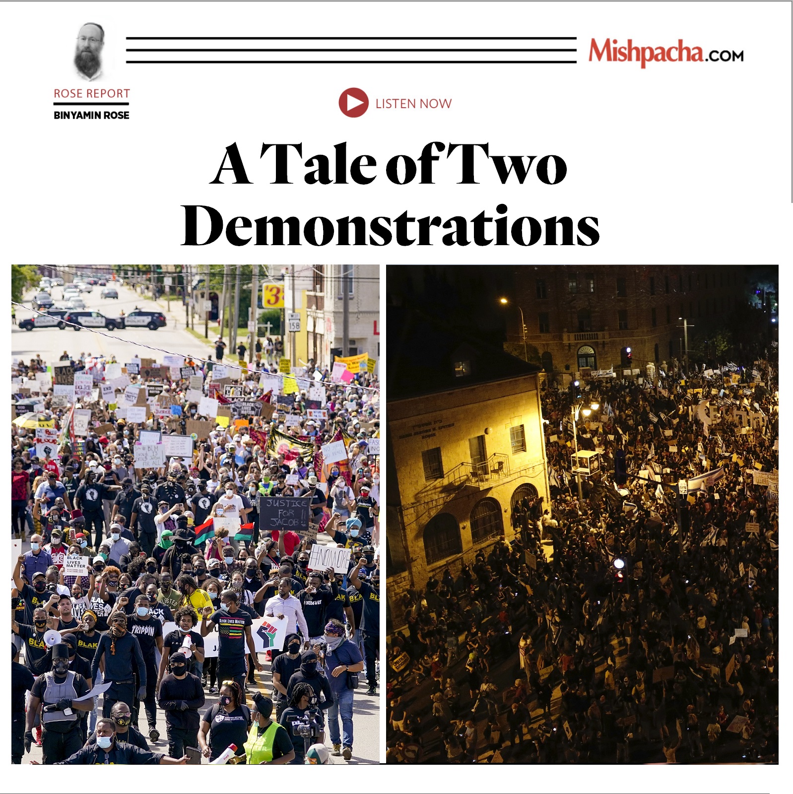 A Tale of Two Demonstrations