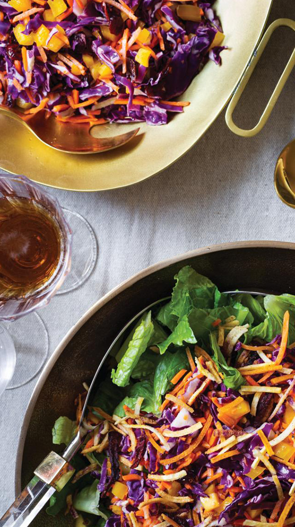 Two-For-One Crispy Cabbage Salad