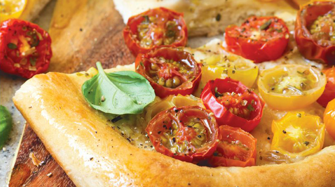 Heirloom Tomato “Pizza”