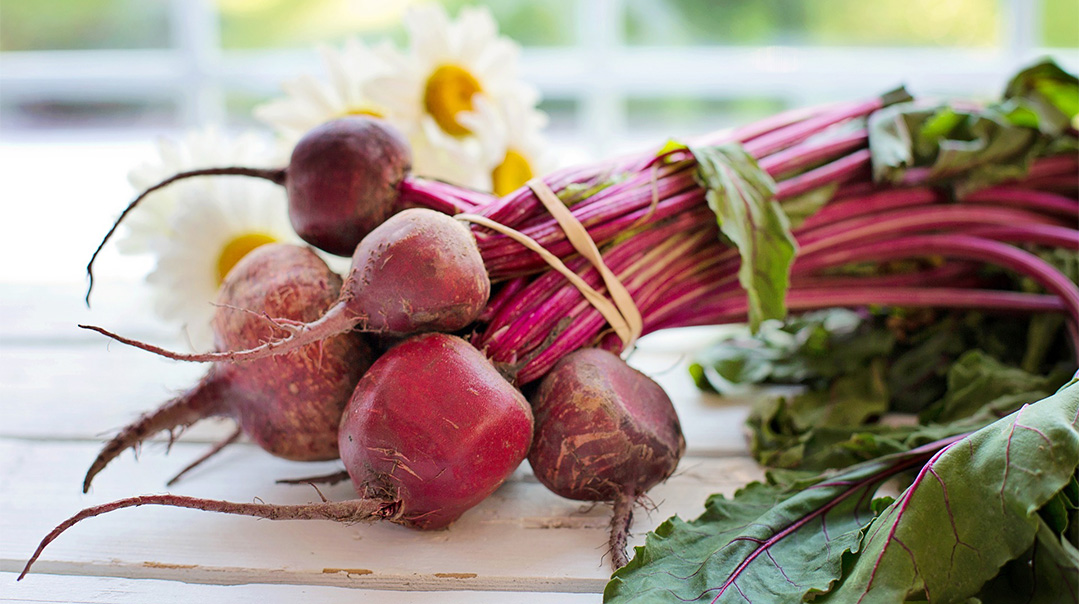 Charred Whole Beets