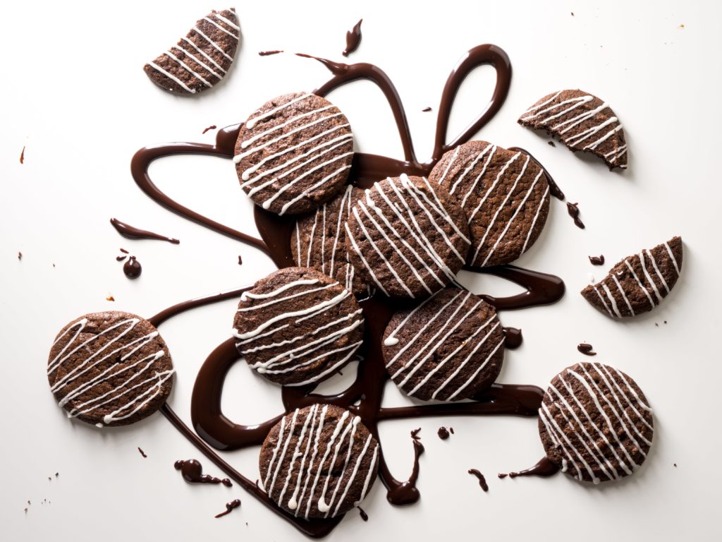 Drizzled Fudge Cakes
