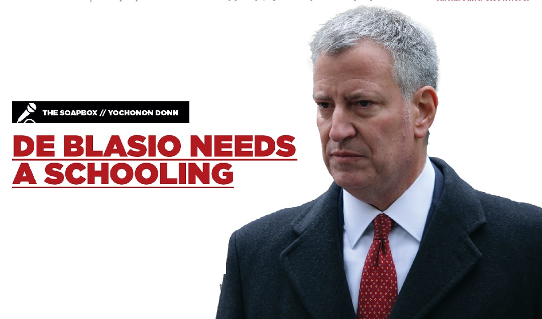 De Blasio Needs a Schooling