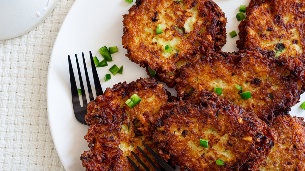 Jalapeño Latkes, aka the Best Latkes in the World