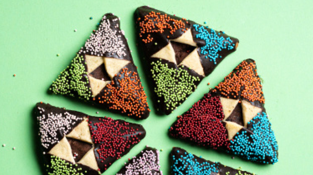 Decorated Hamantaschen