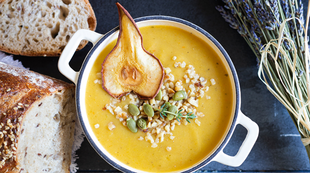 Squash and Pear Soup