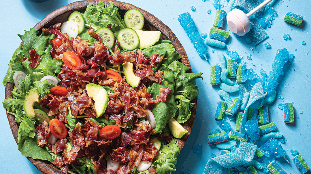 Beef-Fry Salad