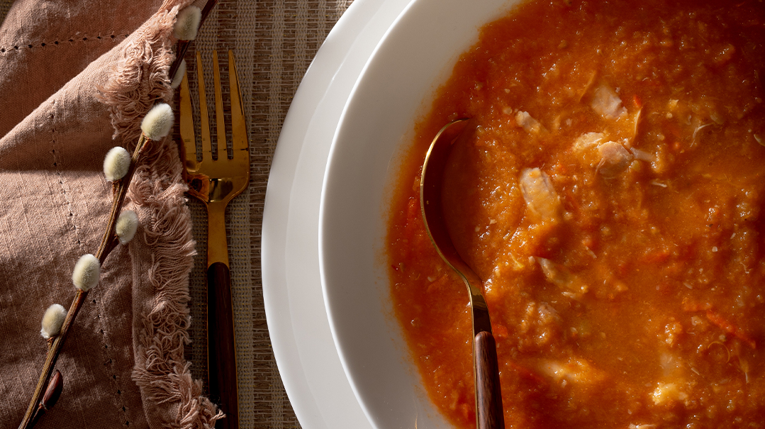 Creamy Tomato Soup With Chicken