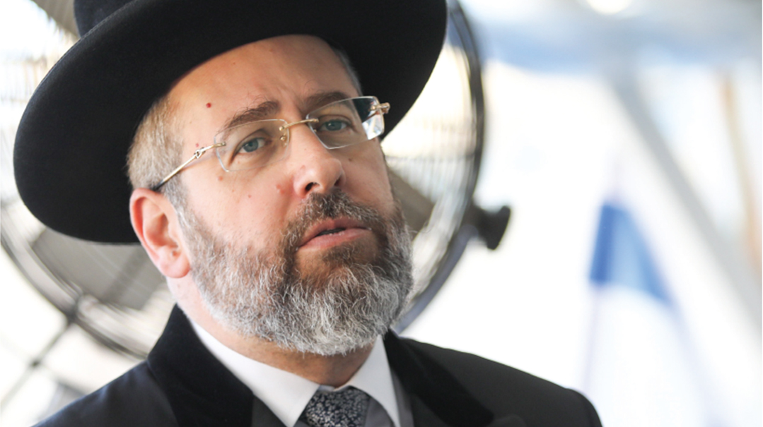 Identity Crisis: Face to Face with Chief Rabbi David Lau