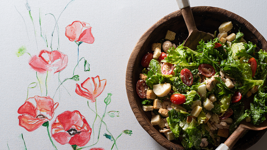 Creamy, Dairy-Dressed Salad