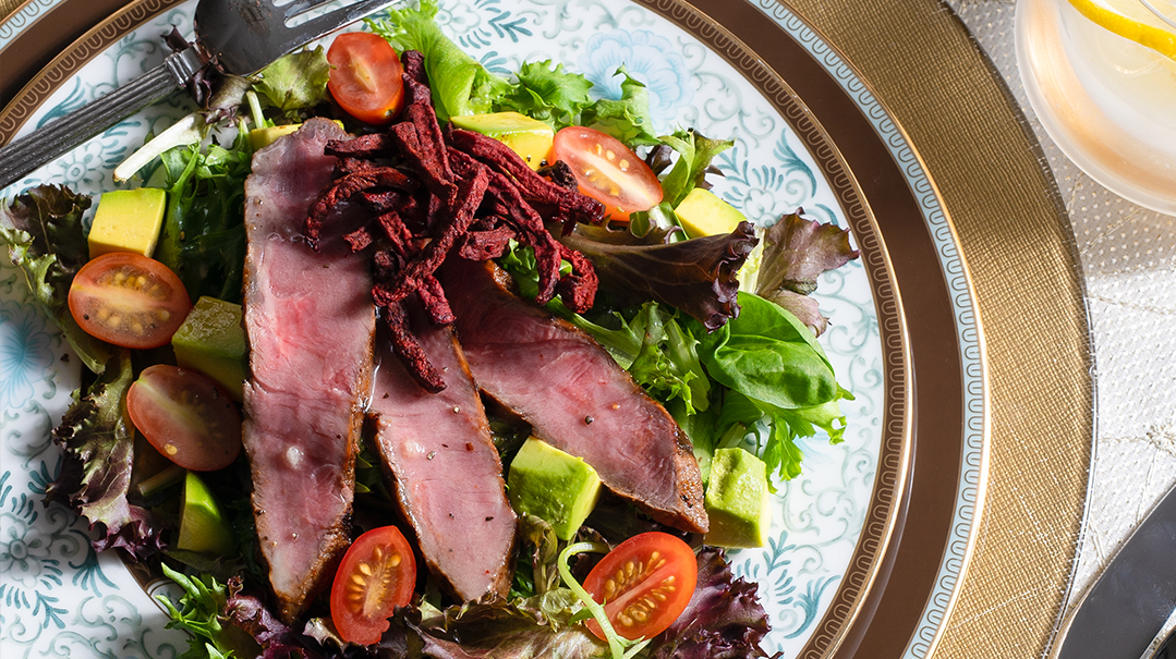 Chili-Lime Oyster Steak Salad
