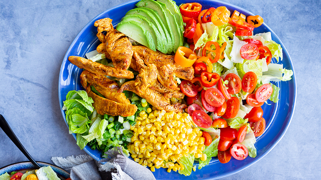 Southwestern Chicken Salad Platter