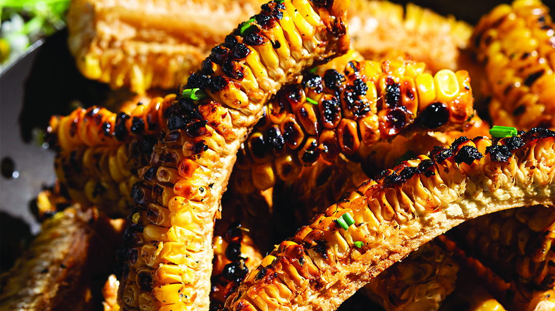 Honey-Garlic Corn Ribs
